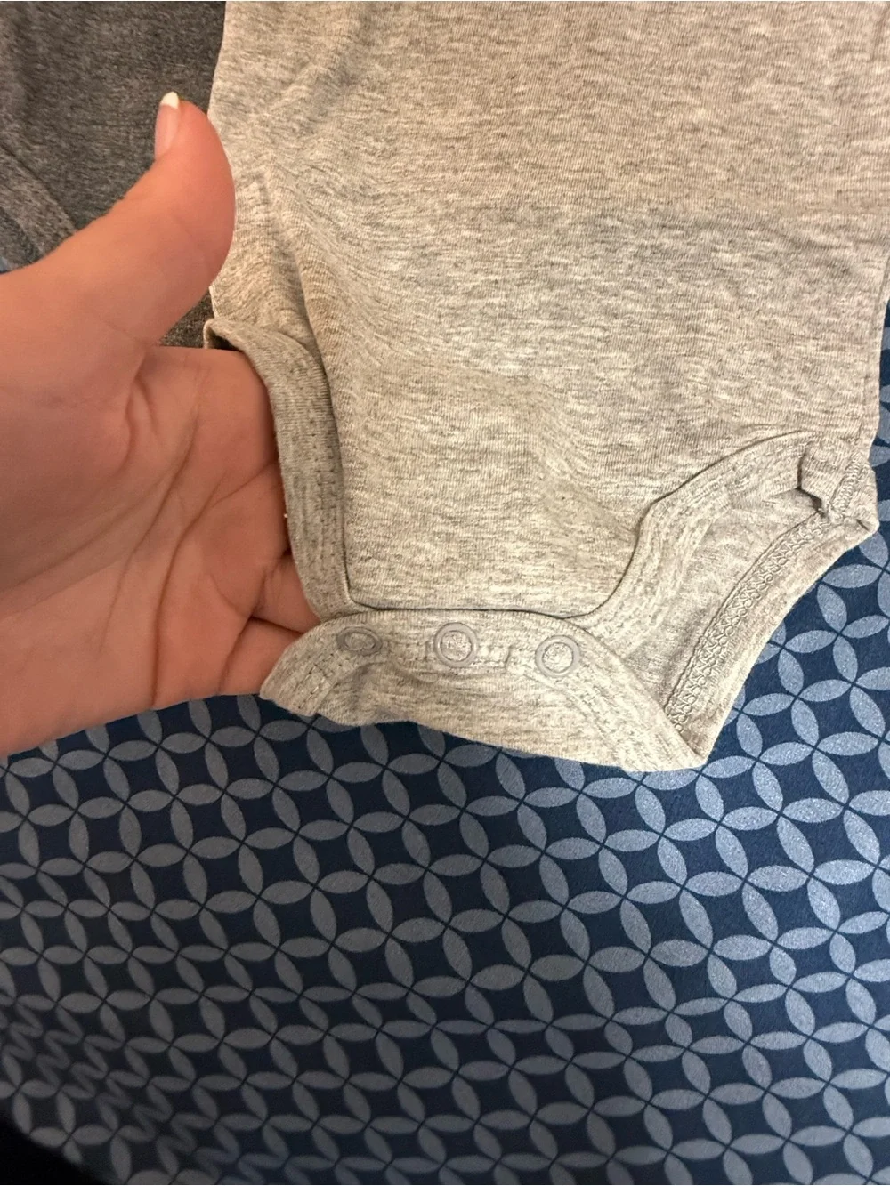 Neutral Long-Sleeve Baby One-Piece Bodysuits - Light Gray & Dark Gray